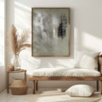 Landschap in de schemering c. 1884 c. 1887 Willem Witsen 5 mockup