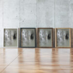 Landschap in de schemering c. 1884 c. 1887 Willem Witsen framed posters mockup