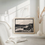 Landschap met meanderende rivier 1888 Henri Jonas 4 mockup