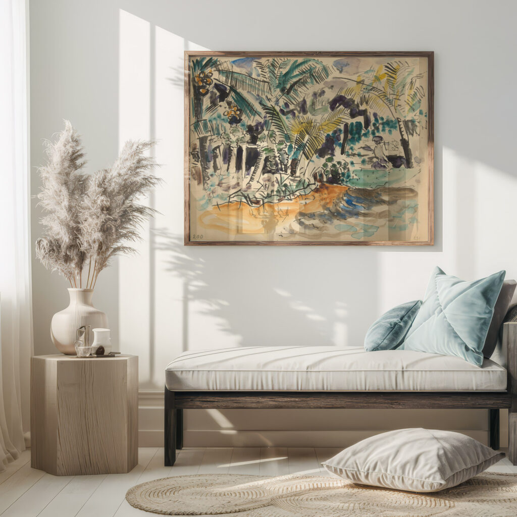 Landschap met palmen 1886 1947 Pierre Jean Apol 5 mockup