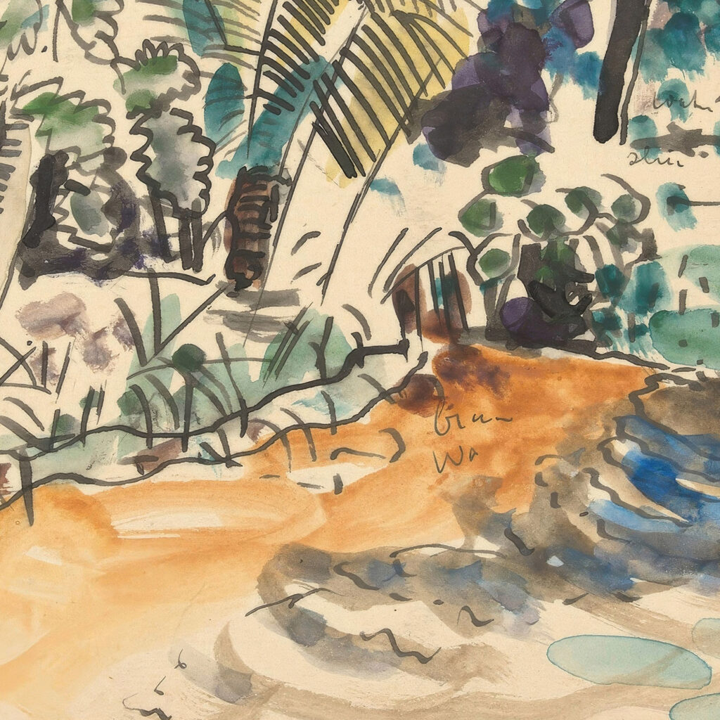 Landschap met palmen 1886 1947 Pierre Jean Apol 8 mockup