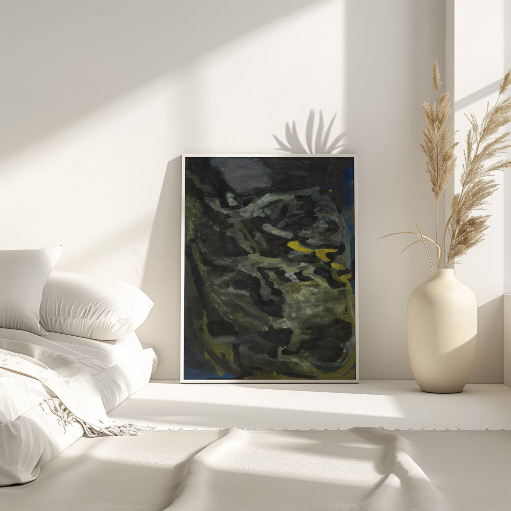 Landskab med traeer 1932 Christian Kongstad Petersen 4 mockup