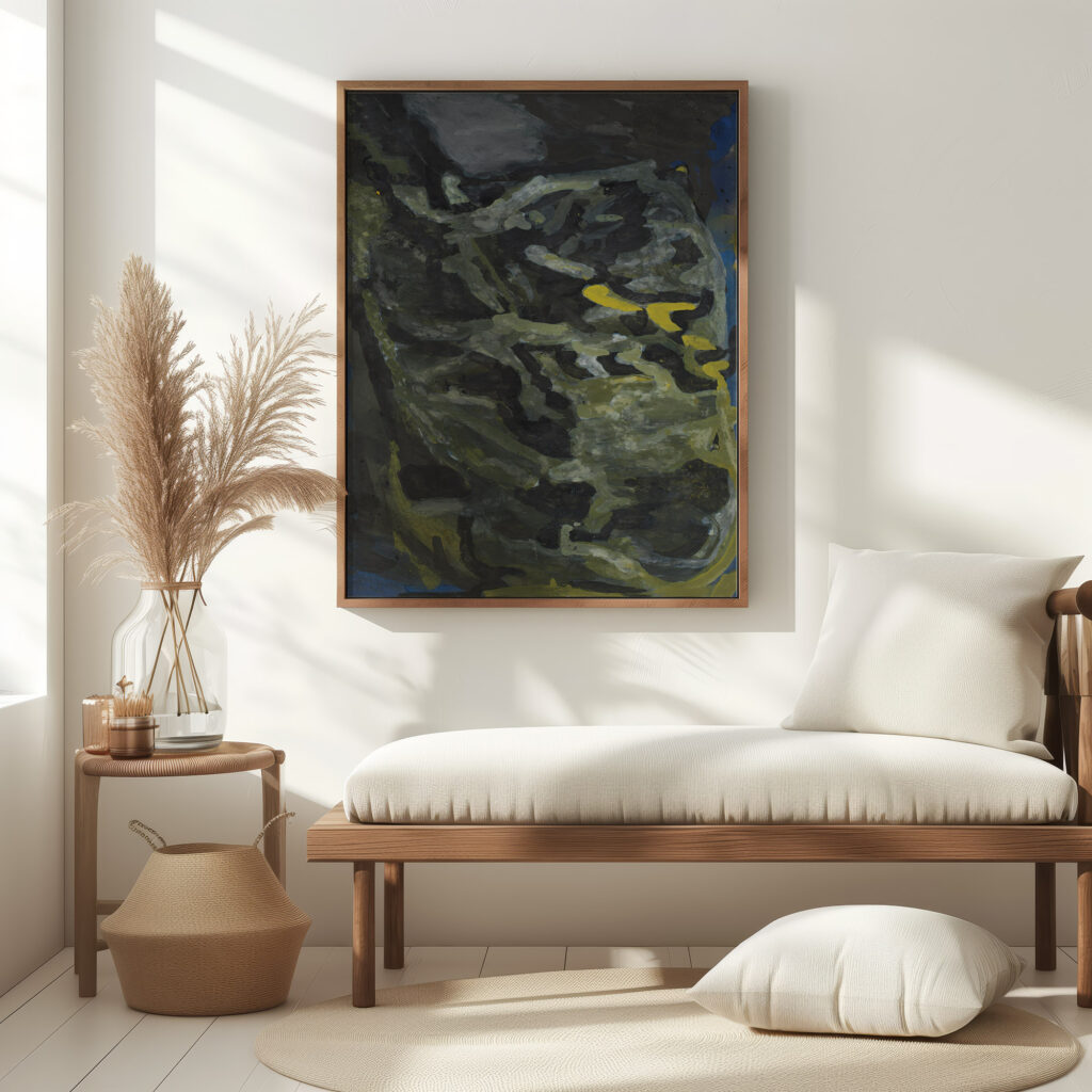 Landskab med traeer 1932 Christian Kongstad Petersen 5 mockup