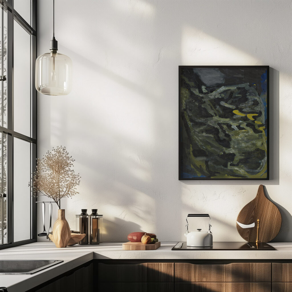 Landskab med traeer 1932 Christian Kongstad Petersen 6 mockup