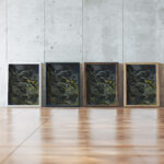 Landskab med traeer 1932 Christian Kongstad Petersen framed posters mockup