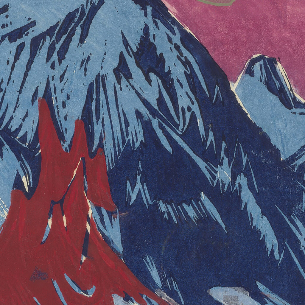 Langmatte bei Monduntergang 1919 Ernst Ludwig Kirchner 1 8 mockup