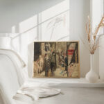 Large Indian Triptych 1883 Jan Toorop 4 mockup