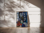 Large Still Life Interior Blue 1949 Max Beckmann video mockup