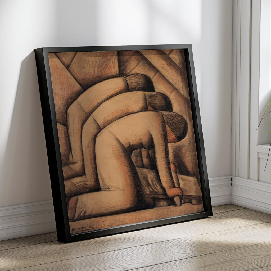 Las Tortilleras circa 1934 Alfredo Ramos Martinez 4 mockup