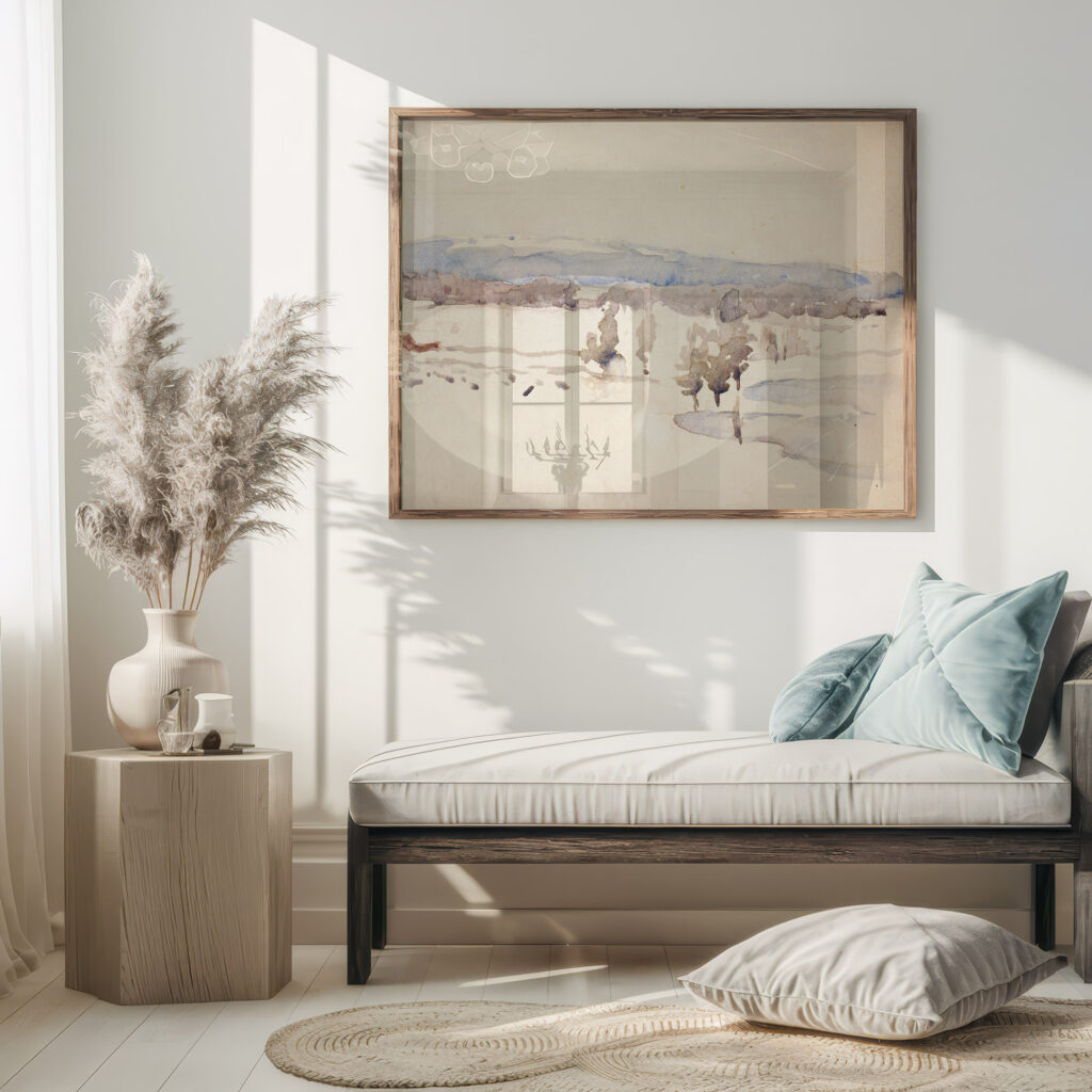 Late Winter Landscape 1880 1945 Venny Soldan Brofeldt 5 mockup