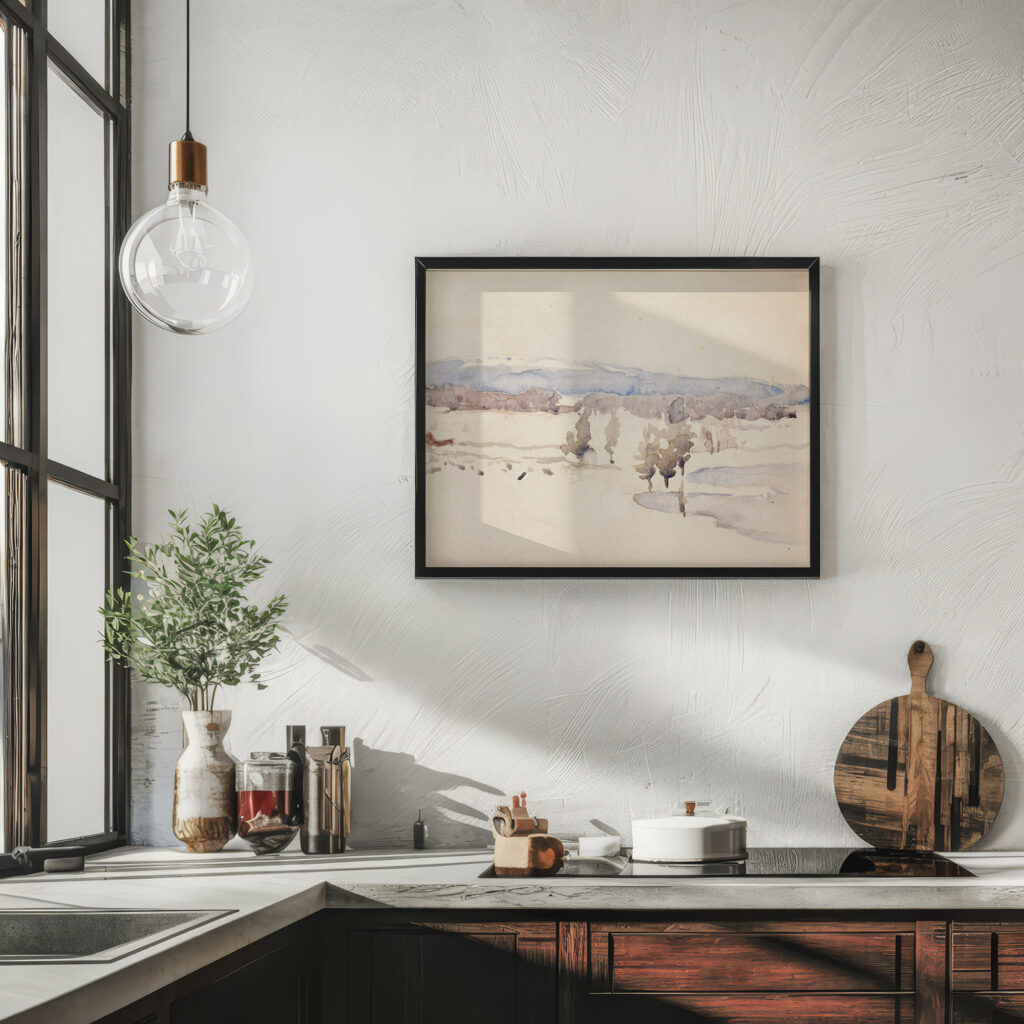 Late Winter Landscape 1880 1945 Venny Soldan Brofeldt 6 mockup