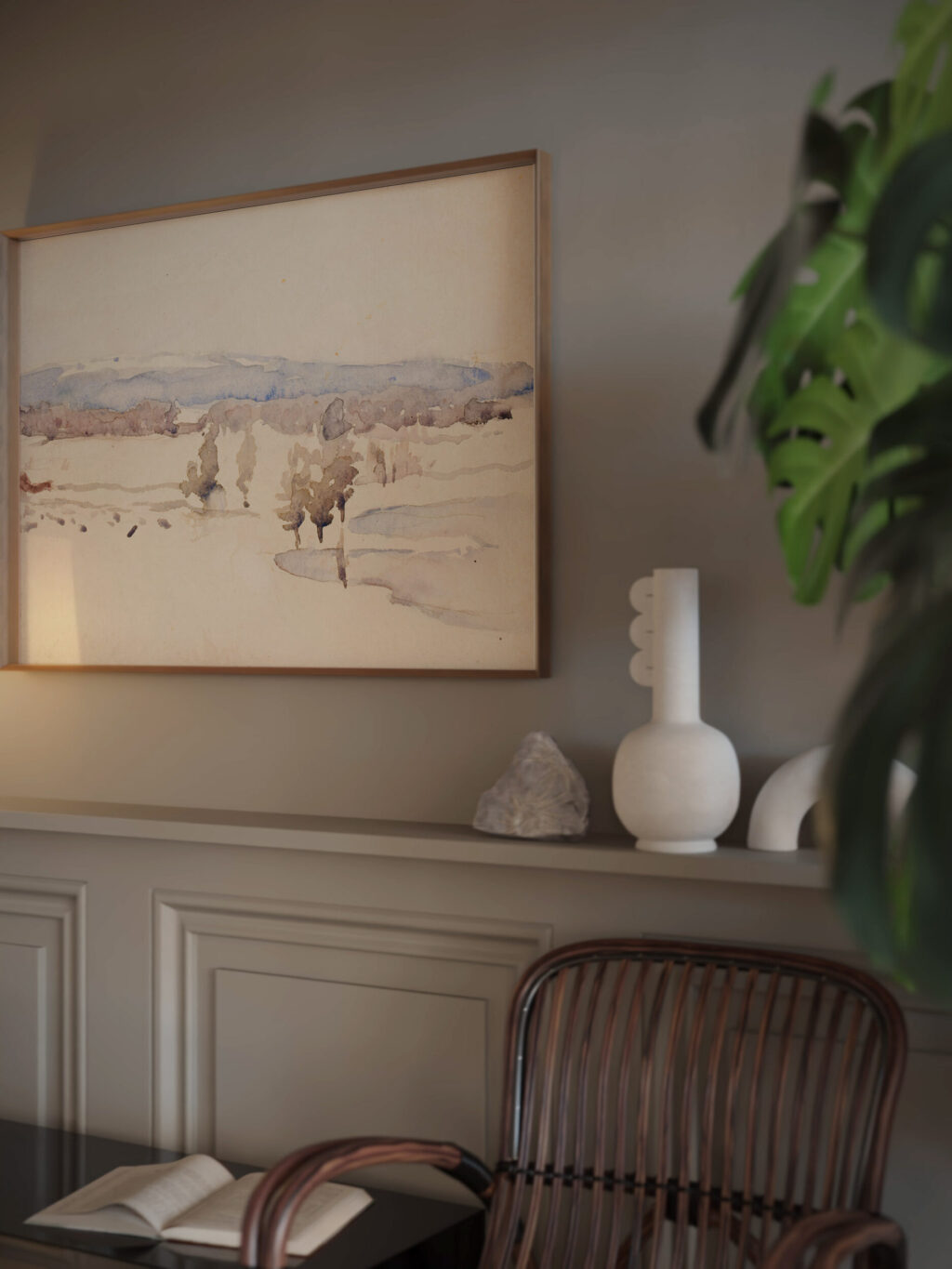 Late Winter Landscape 1880 1945 Venny Soldan Brofeldt video mockup