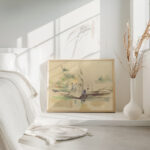 Laveuses circa 1880 Paul Cezanne 4 mockup