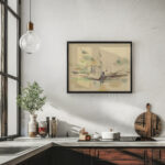 Laveuses circa 1880 Paul Cezanne 6 mockup