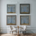 Le Ciel 1938 Christian Berard framed posters mockup