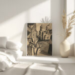 Le Couple Russe The Russian Couple ca. 1922 Ossip Zadkine 4 mockup