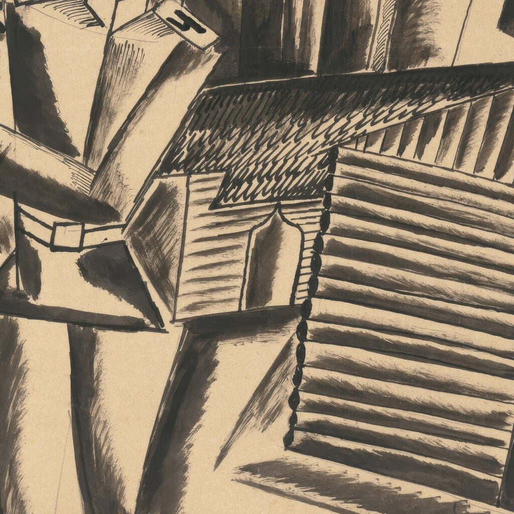 Le Couple Russe The Russian Couple ca. 1922 Ossip Zadkine 8 mockup