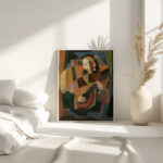 Le Joueur De Luth 1917 1918 Maria Blanchard 4 mockup