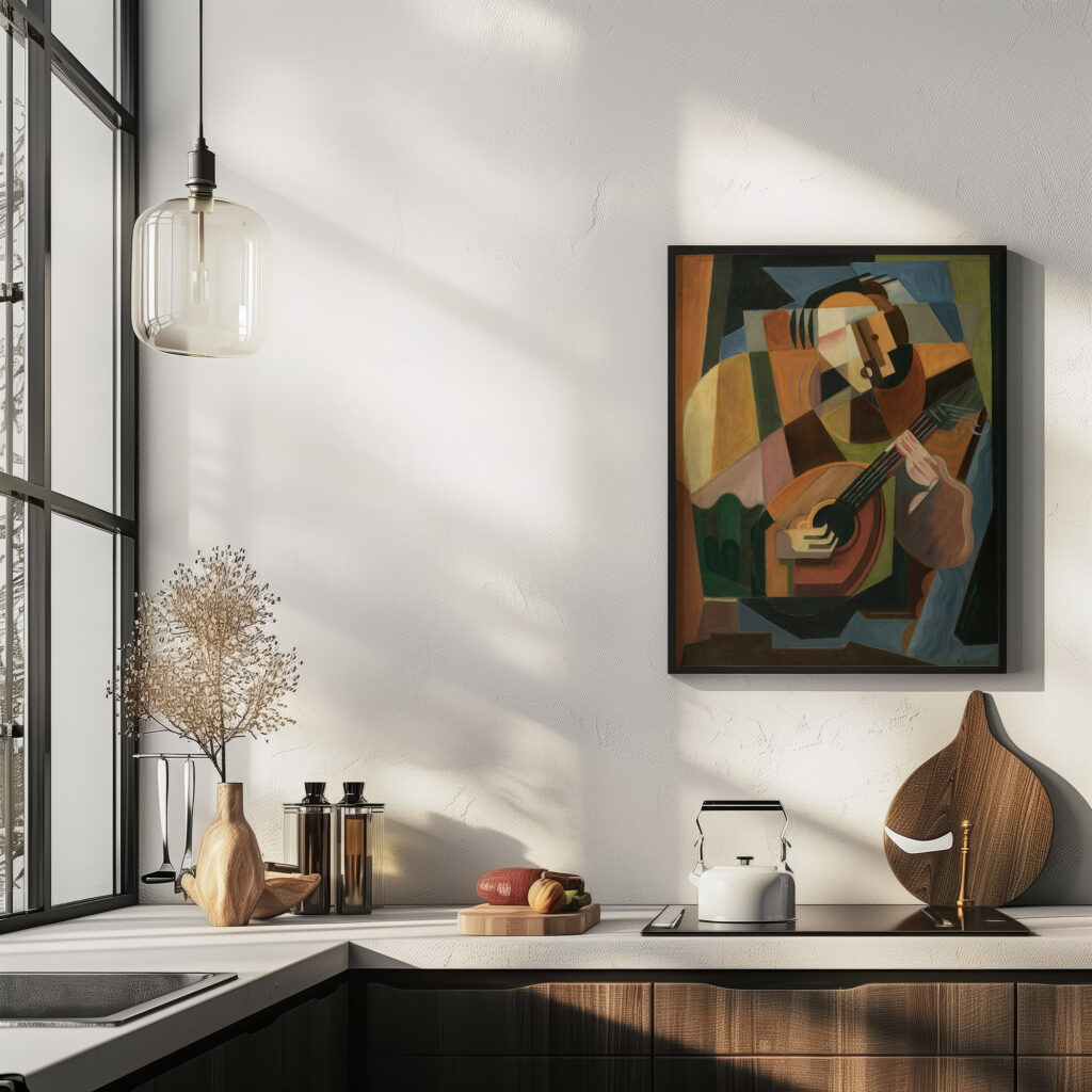 Le Joueur De Luth 1917 1918 Maria Blanchard 6 mockup