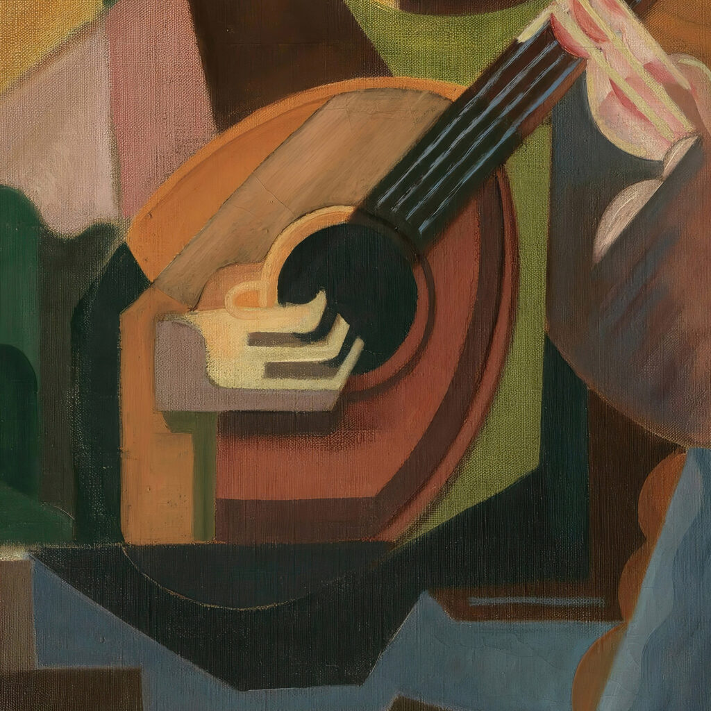 Le Joueur De Luth 1917 1918 Maria Blanchard 8 mockup