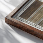 Le Mois Journal historique litteraire et critique avec figures Tome 1 No. 3 An. 7 1798 1799 1. draps… Unknown close up dark wood mockup