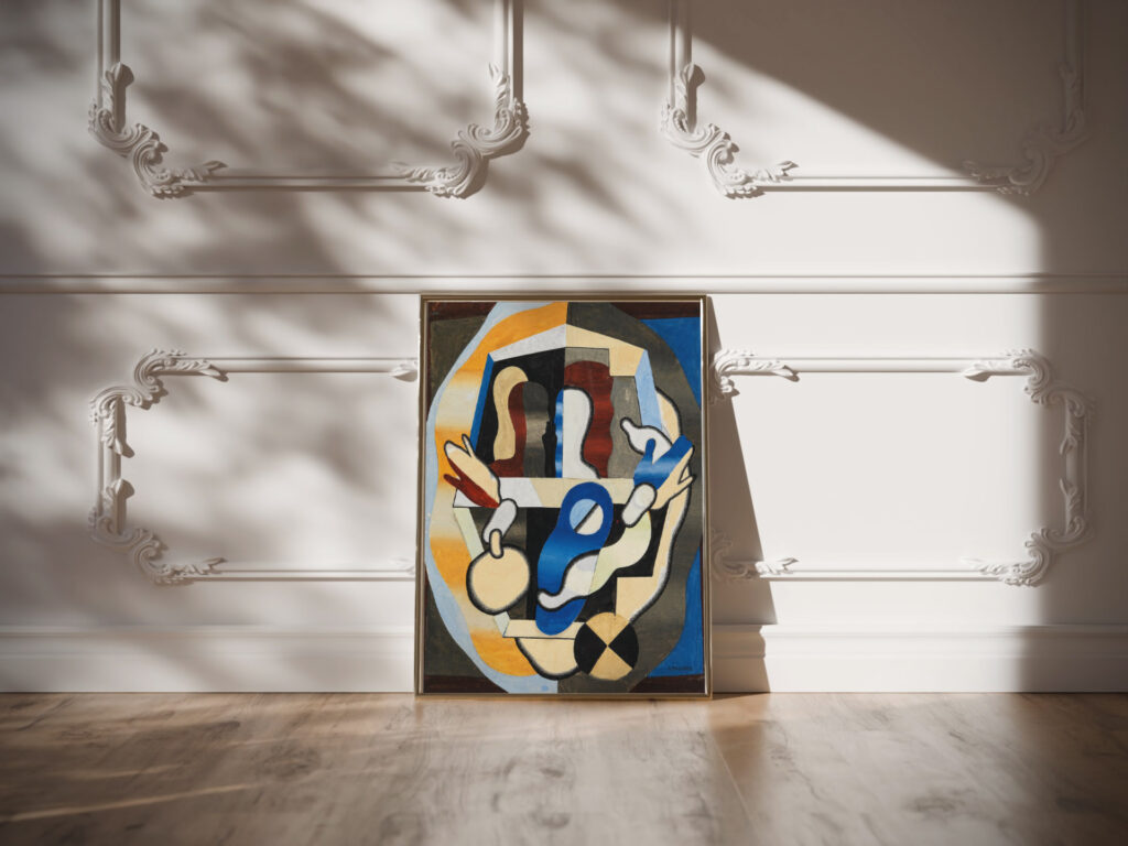 Le Paradis Terrestre The Garden Of Eden 1930 Georges Valmier video mockup