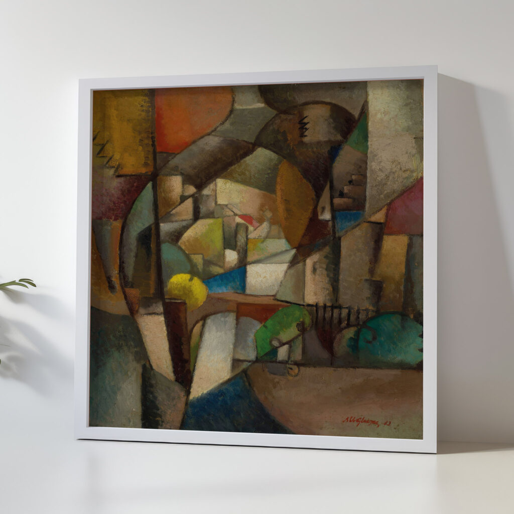 Le Pecheur 1913 Albert Gleizes 5 mockup