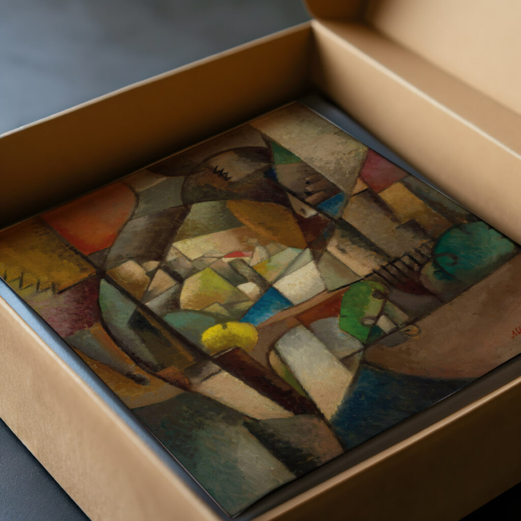Le Pecheur 1913 Albert Gleizes video mockup