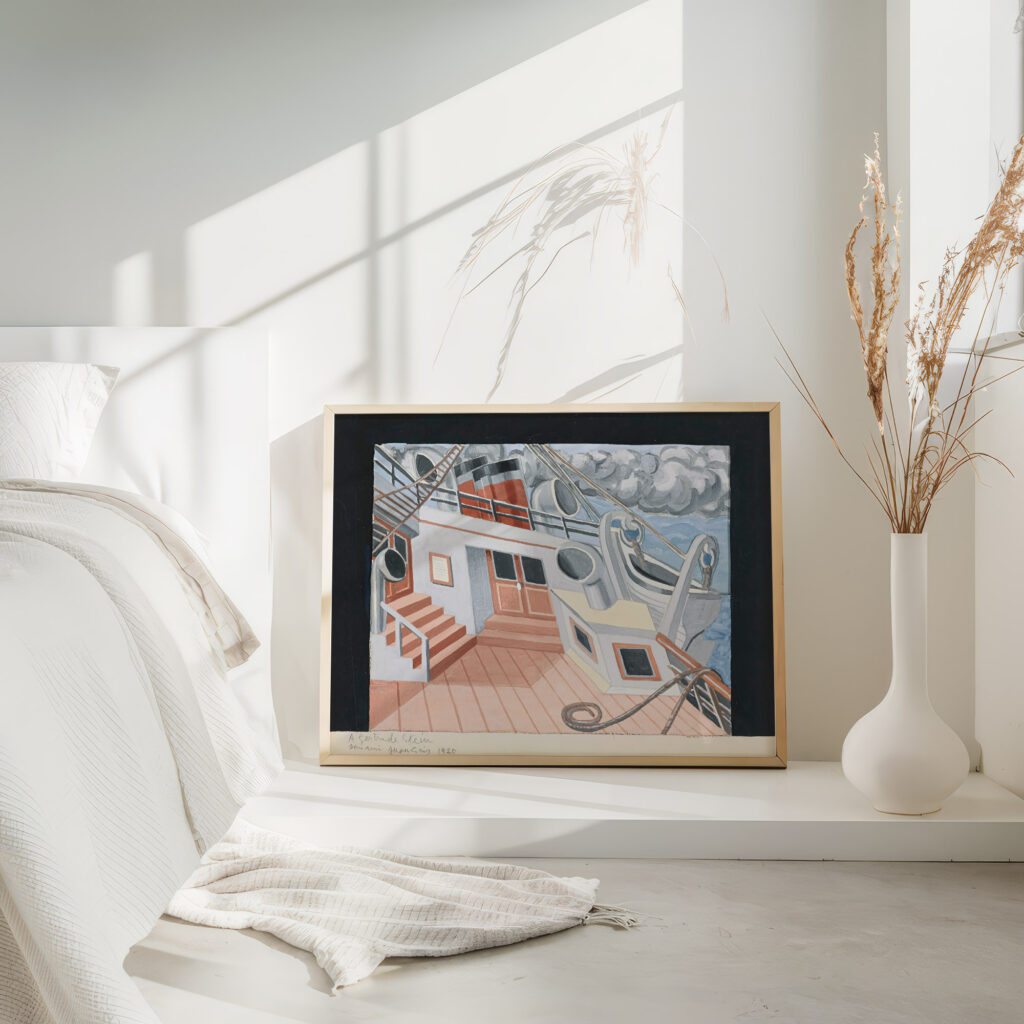 Le Pont Dun Transat 1925 Juan Gris 4 mockup