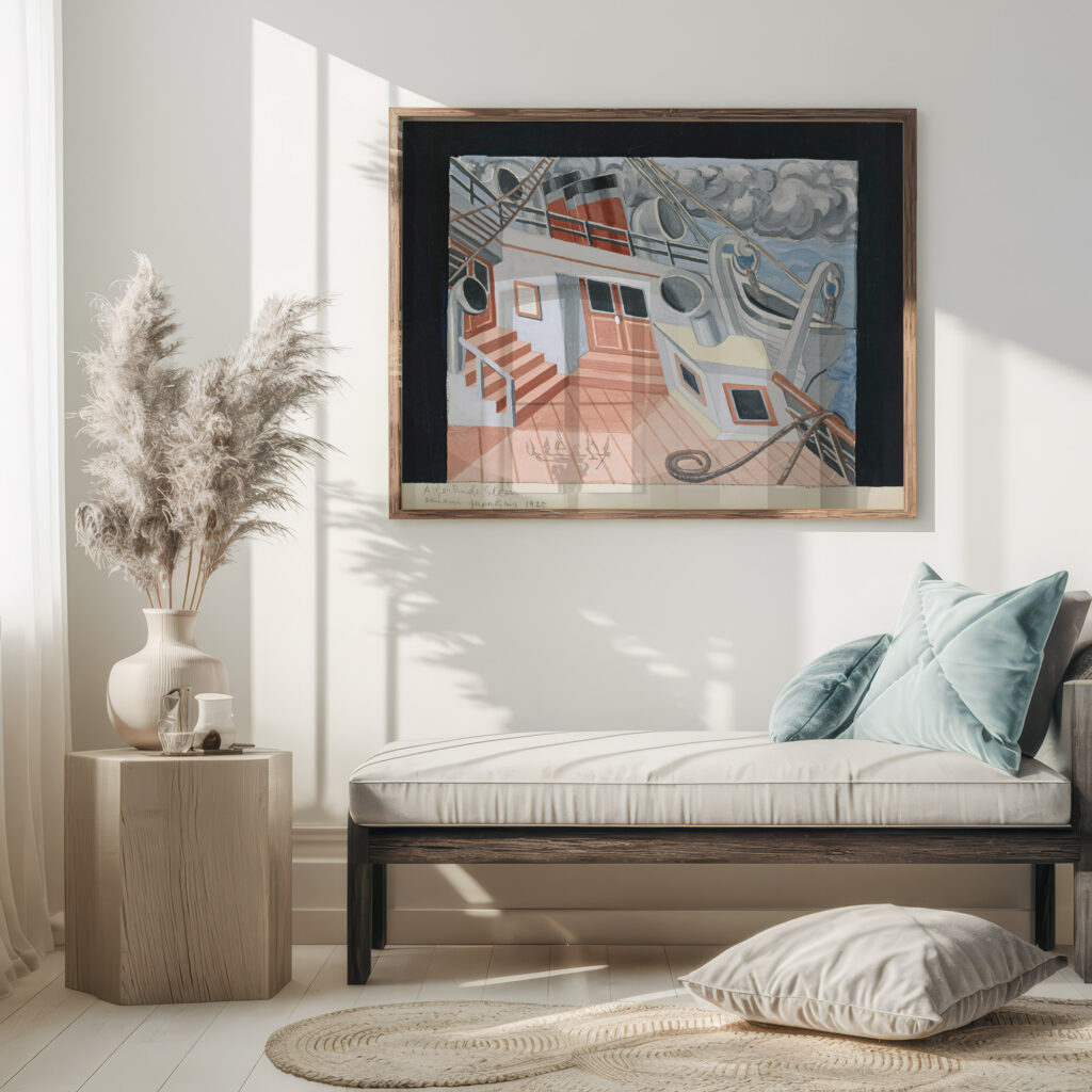 Le Pont Dun Transat 1925 Juan Gris 5 mockup