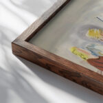 Le Trio Casals Raoul Dufy close up dark wood mockup
