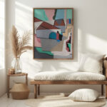 Le Village 1924 Georges Valmier 5 mockup