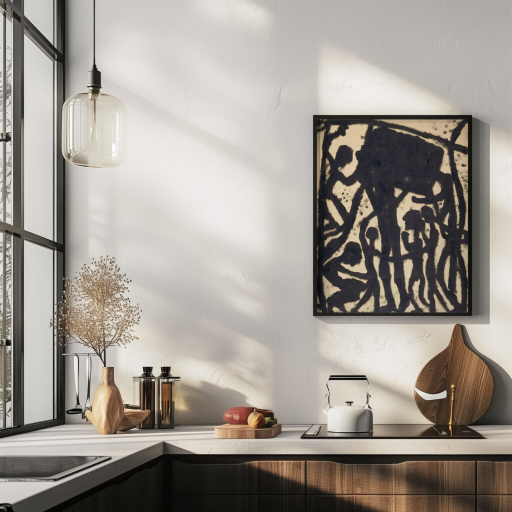 Le catafalque sans pesanteur ca. 1937 – 1942 Louis Soutter 6 mockup