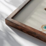 Le viaduc de Vence Raoul Dufy close up dark wood mockup