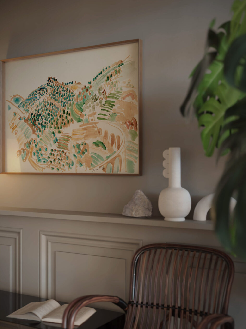 Le viaduc de Vence Raoul Dufy video mockup