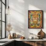 LeantikaRiesenGrandHottell in LionSee Indien 1922 Adolf Wolfli 6 mockup