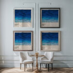 Leere around 1921 Karl Wiener 1 framed posters mockup