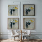 Lelegante Au Moulin Rouge circa 1908 09 Edouard Vuillard framed posters mockup