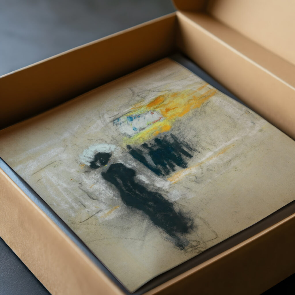 Lelegante Au Moulin Rouge circa 1908 09 Edouard Vuillard video mockup
