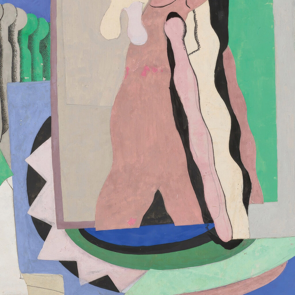 Les Acrobates au cirque 1927 Georges Valmier 8 mockup