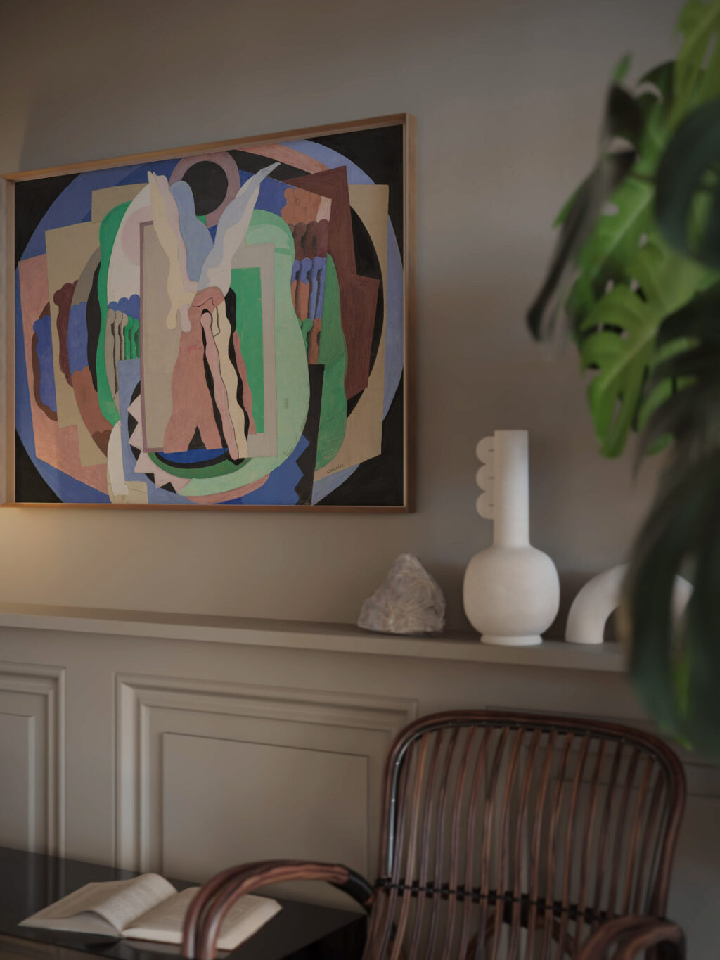 Les Acrobates au cirque 1927 Georges Valmier video mockup