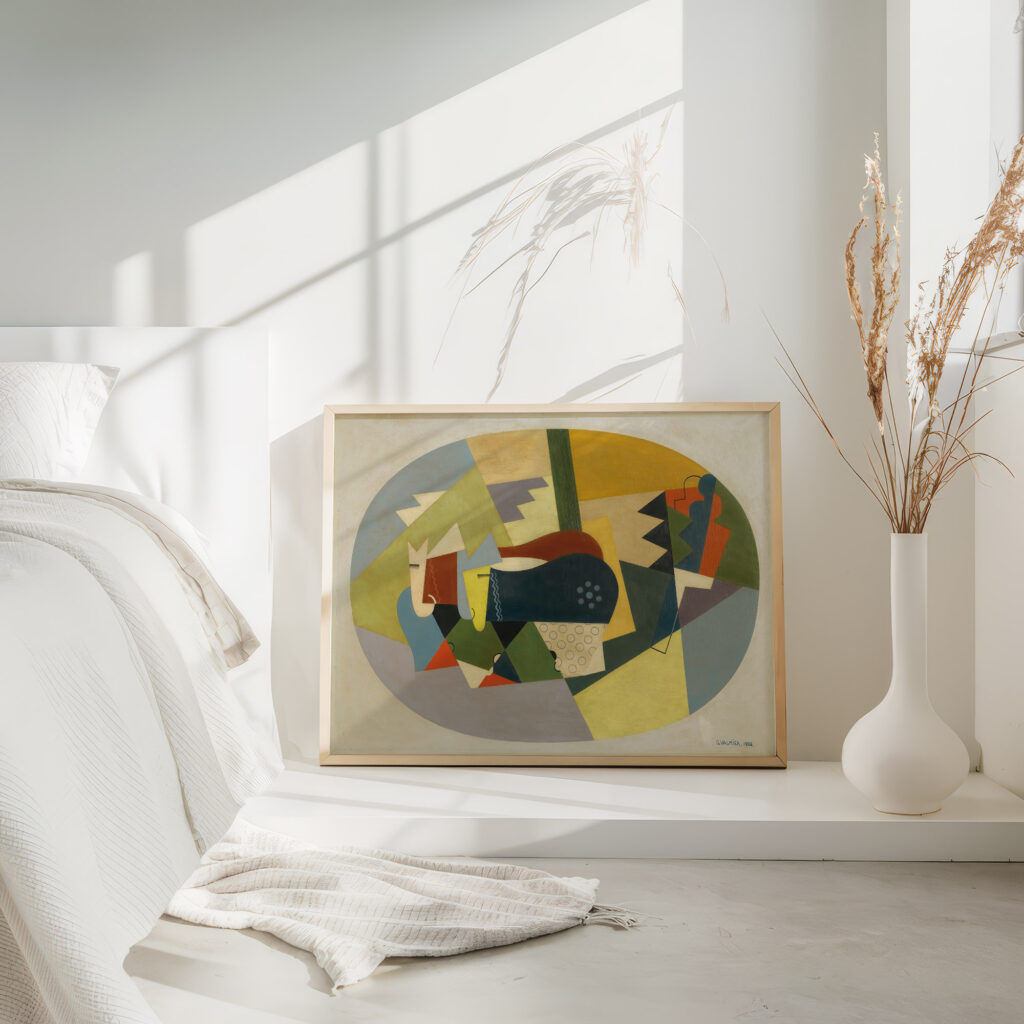 Les Boeufs Dans La Montagne 1922 Georges Valmier 4 mockup