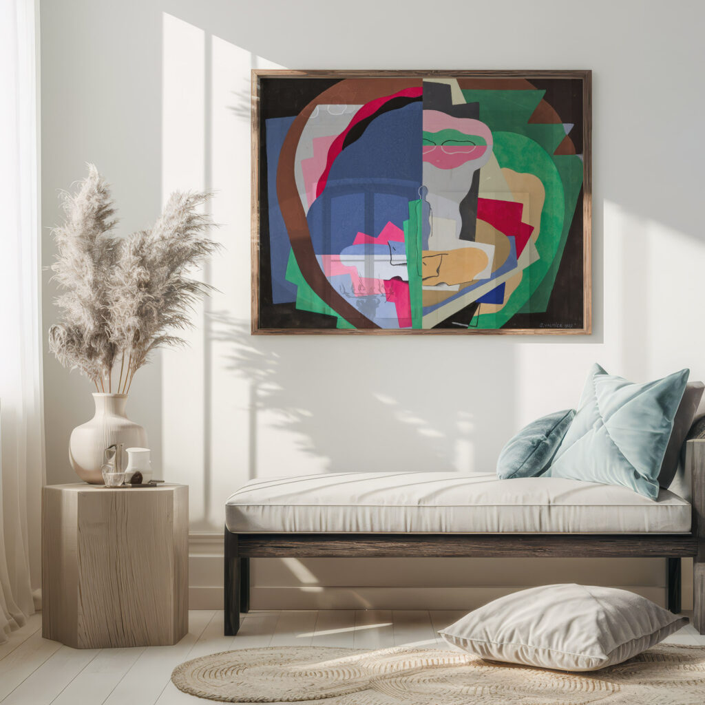 Les Boeufs dans la montagne 1927 Georges Valmier 5 mockup