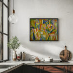 Les Cavaliers 1913 Amadeo de Souza Cardoso 6 mockup