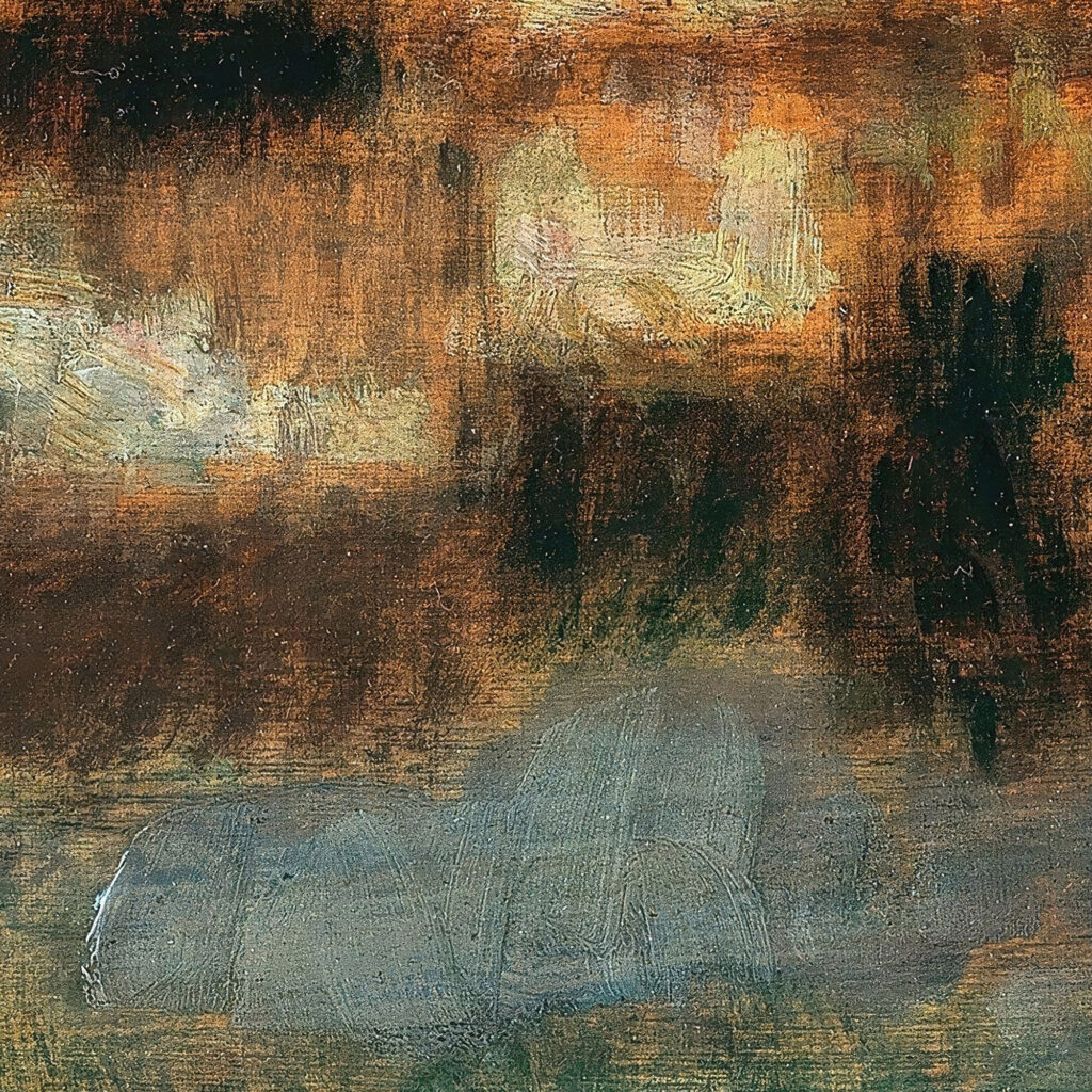 Les Maisons sur leau Berneval ou le Canal – clair de lune 1903 Henri Le Sidaner 8 mockup