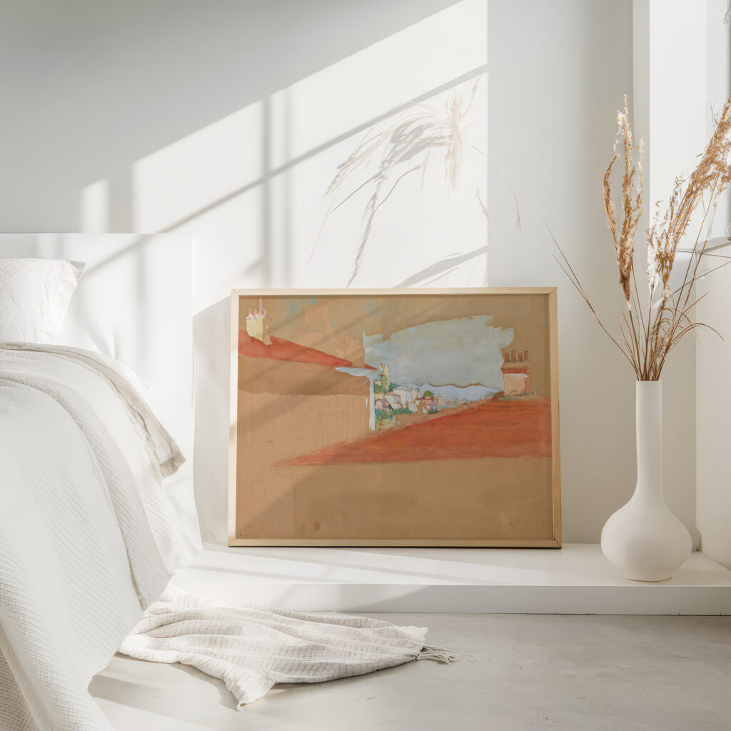 Les Toits rouges Eze 1884 85 Henri Edmond Cross 4 mockup