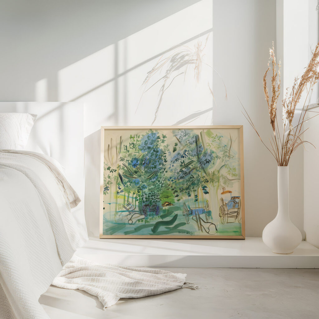 Les charrettes a Montsaunes Raoul Dufy 4 mockup