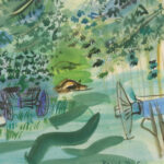Les charrettes a Montsaunes Raoul Dufy 8 mockup