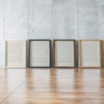 Les elements de lart arabe pl 160 1879 Jules Bourgoin framed posters mockup