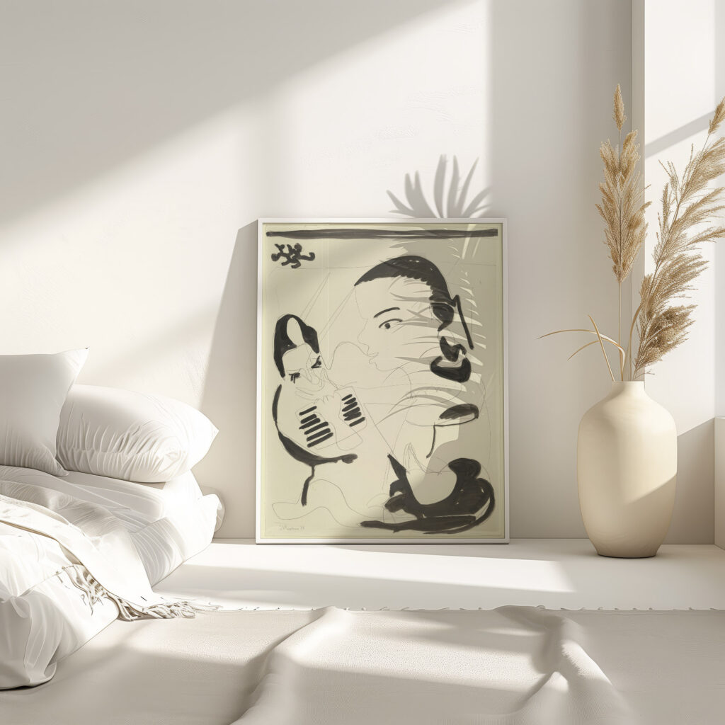 Lesender und junges Madchen Storung 1928 Ernst Ludwig Kirchner 4 mockup